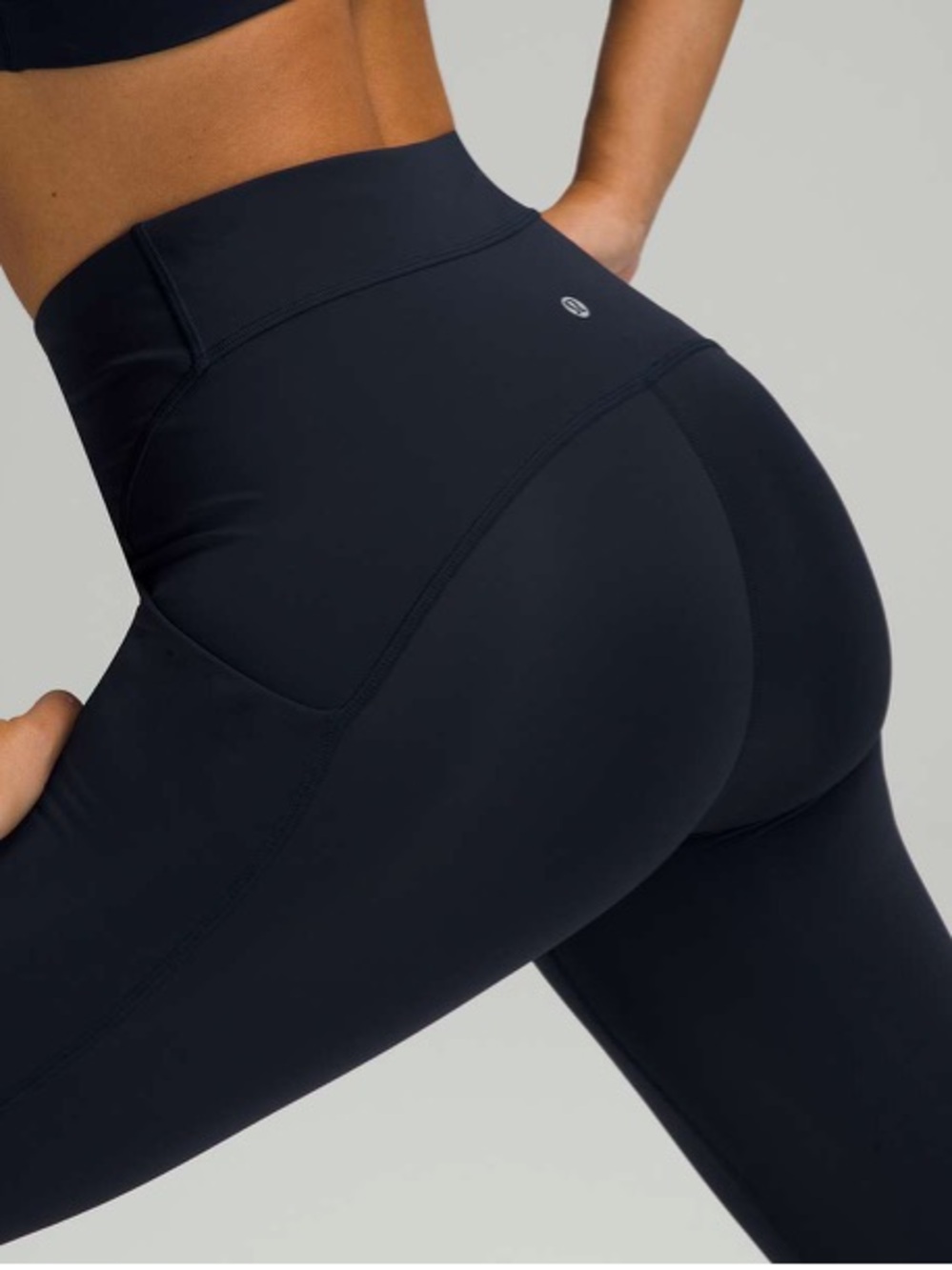 Lululemon Power Thru High Rise Tight 25" Black